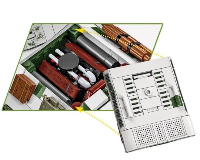 modellino a mattoncini carro armato T-34/76