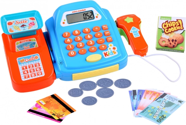 Lettore con suoni e cassetto portadenaro