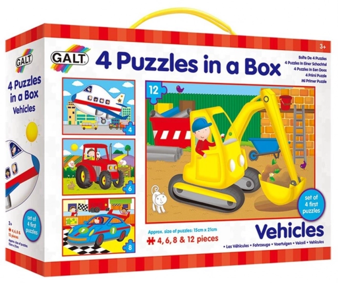 Puzzle Veicoli Progressivo per Bambini