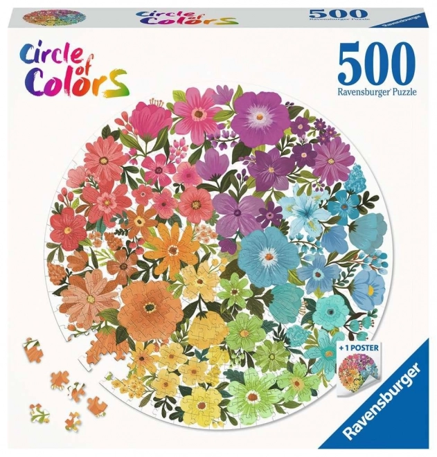 Puzzle Fiori 500 Pezzi Ravensburger