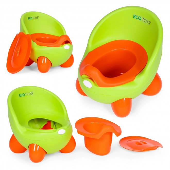 Vasino con inserto rimovibile e piedini antiscivolo ECOTOYS