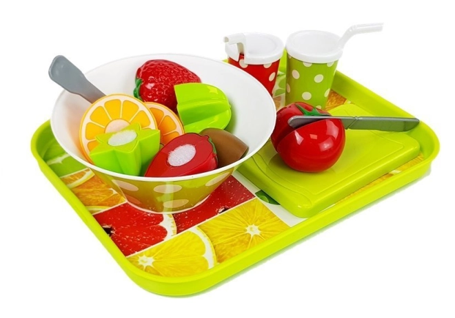 Set colorato di frutta e verdura