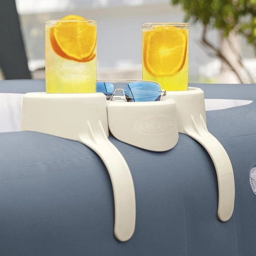 Due portabevande + pratico vassoio