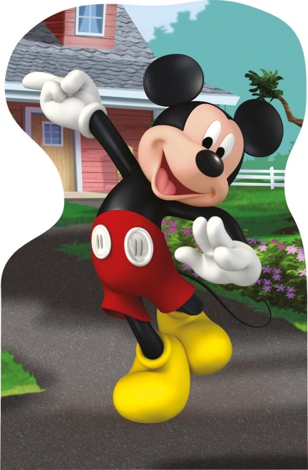 Puzzle Mickey e amici in città 4x54 pezzi