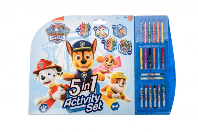 Set da Colorare 5 in 1 Paw Patrol