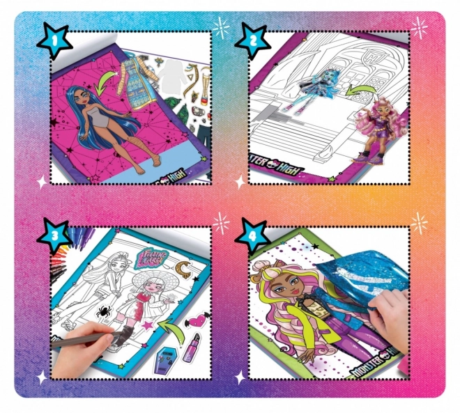 Diario di Disegno Monster High Cute