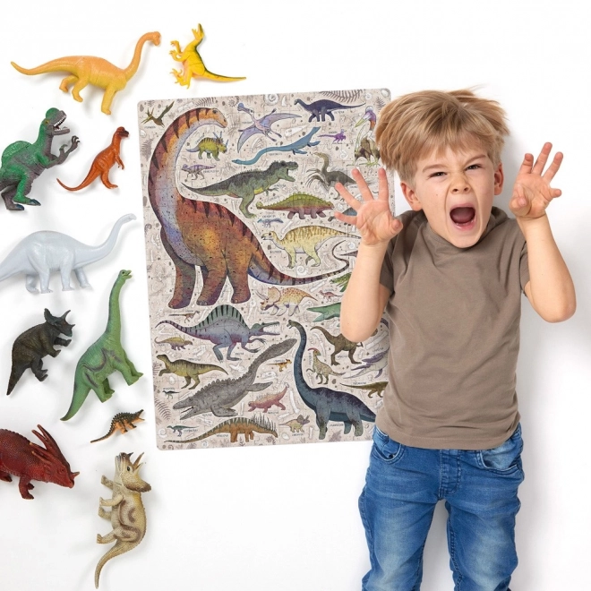 Puzzle 200 pezzi CzuCzu Dinosauri