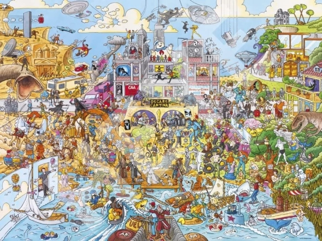 Puzzle Hollyworld 1500 pezzi