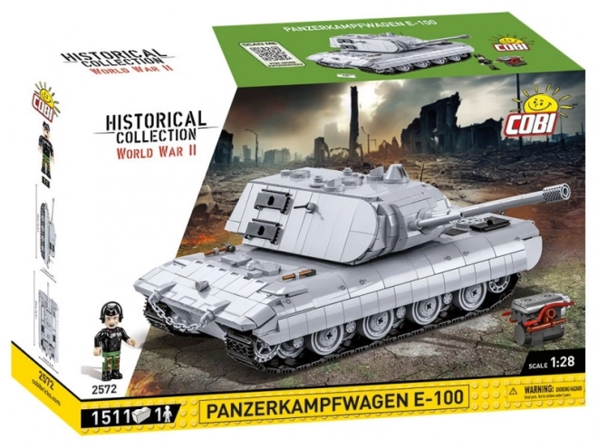 Set da costruzione carro armato Panzerkampfwagen E-100