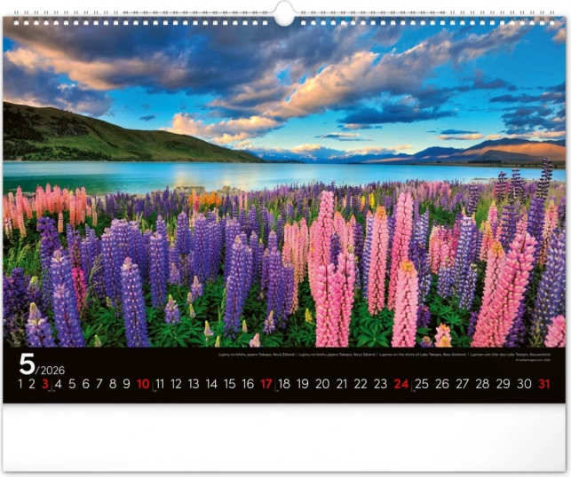 Calendario da parete Paesaggi 2026
