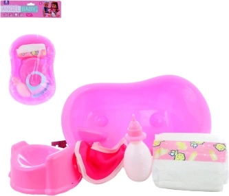 Set da bagno per bambole