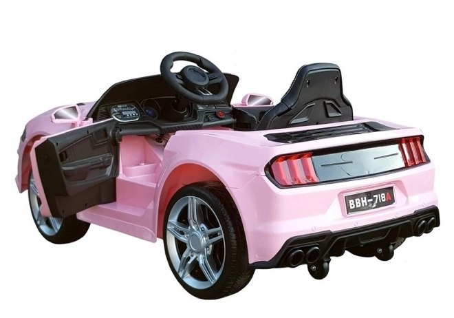 Auto Sportivo Elettrico Rosa per Bambini