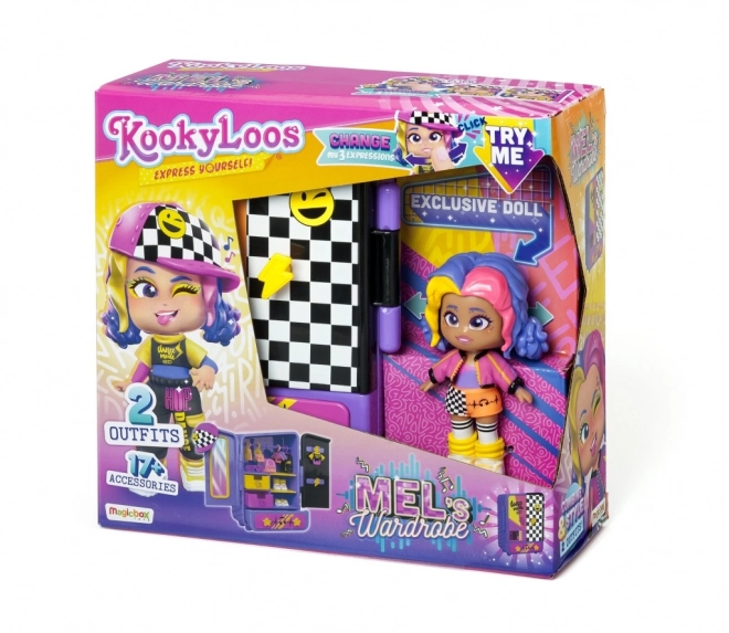 Set di gioco KookyLoos Mel - armadio per bambole