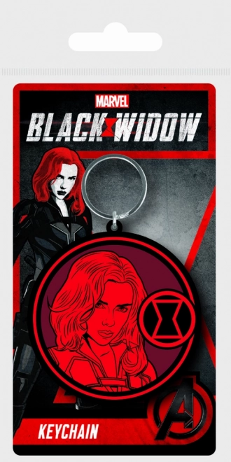 Portachiavi in gomma Marvel – Black Widow