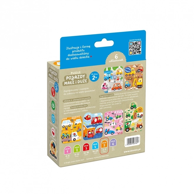 Puzzle Auto Piccole e Grandi
