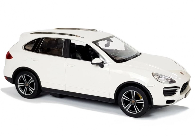 Auto R/C Porsche Cayenne bianco 1:14