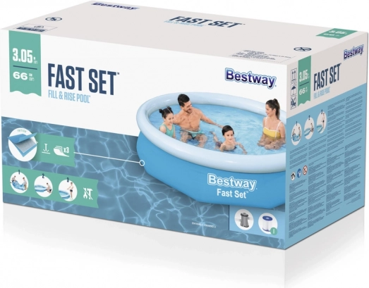 Piscina da giardino gonfiabile BESTWAY 305 x 66 cm
