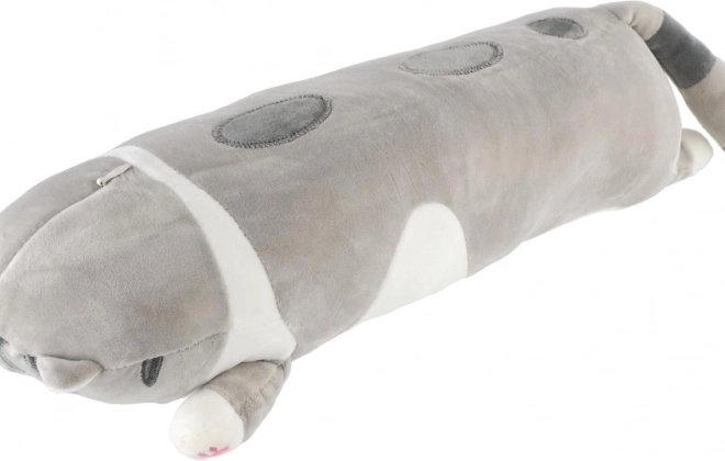 Giocattolo di peluche gatto sdraiato