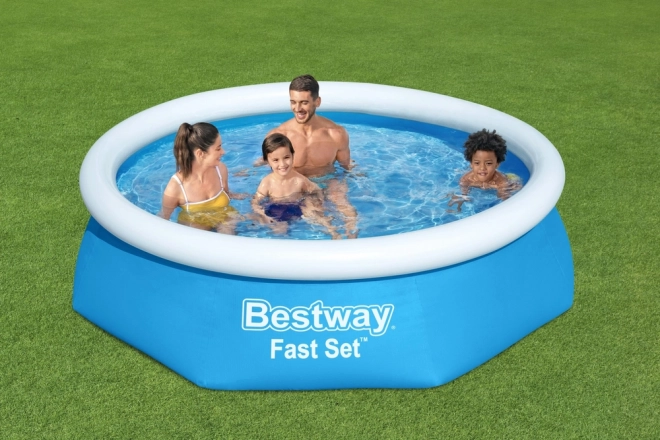 Piscina autoportante con bordo gonfiabile 244 x 61 cm Bestway