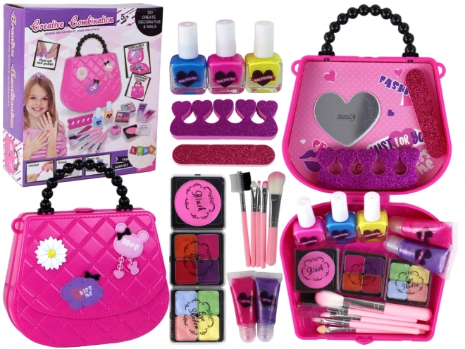 Set bellezza per bambine con borsa XXL