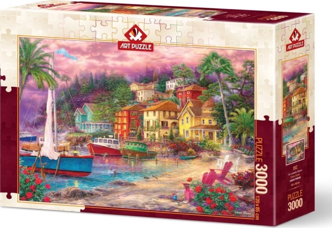 Puzzle costa viola 3000 pezzi