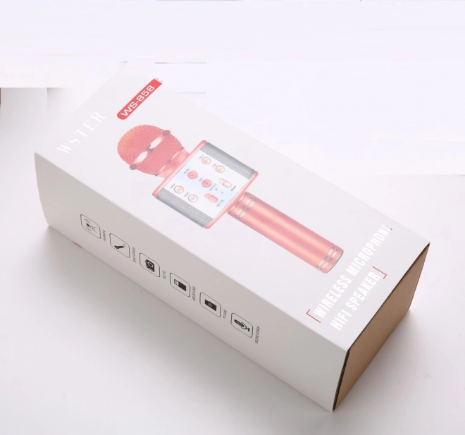 Microfono wireless con funzione di registrazione
