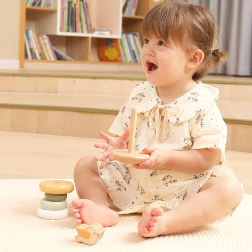 Struttura in legno sicura per le manine dei più piccoli