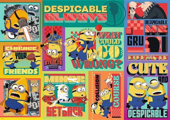 Puzzle TREFL Cattivissimo Me 4: Gru e Minions 1000 pezzi