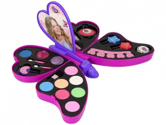 Set trucco farfalla viola