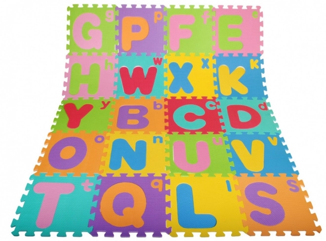 Puzzle in schiuma con lettere per bambini 3+