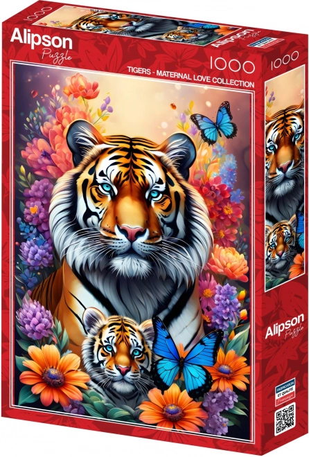 Alipson puzzle amore materno: tigri 1000 pezzi