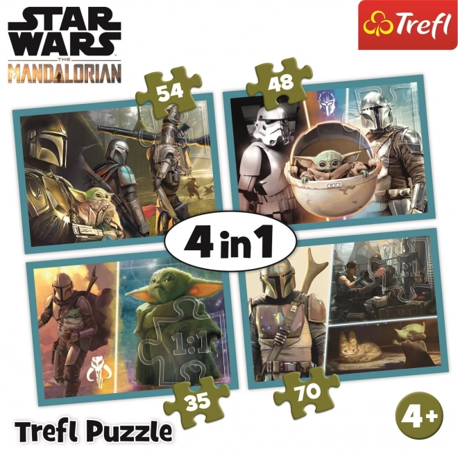 Puzzle Mandalorian 4 in 1