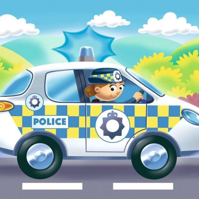 Ravensburger i miei primi puzzle: Veicoli di soccorso 4in1