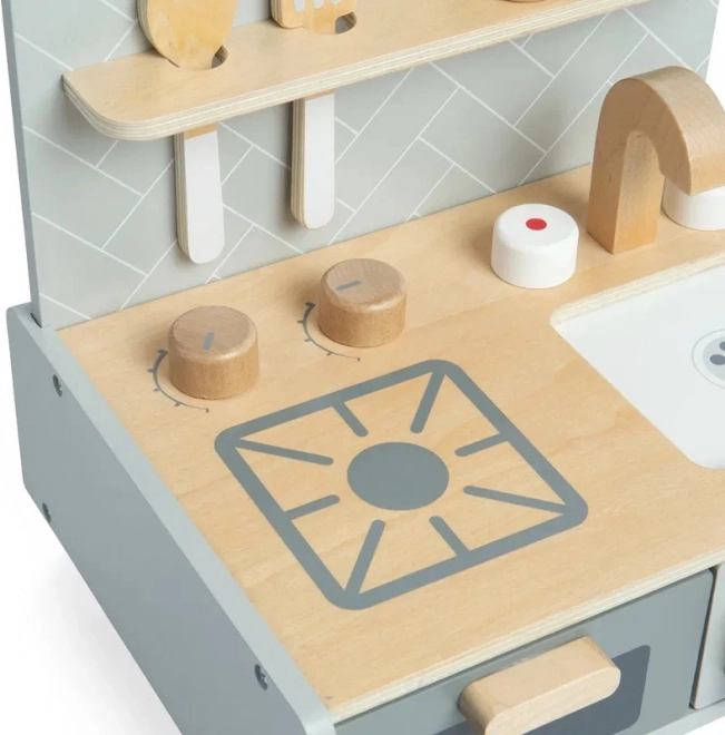 Bigjigs Toys Cucina portatile per bambini