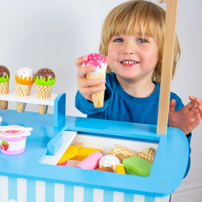Bigjigs Toys Carretto dei Gelati