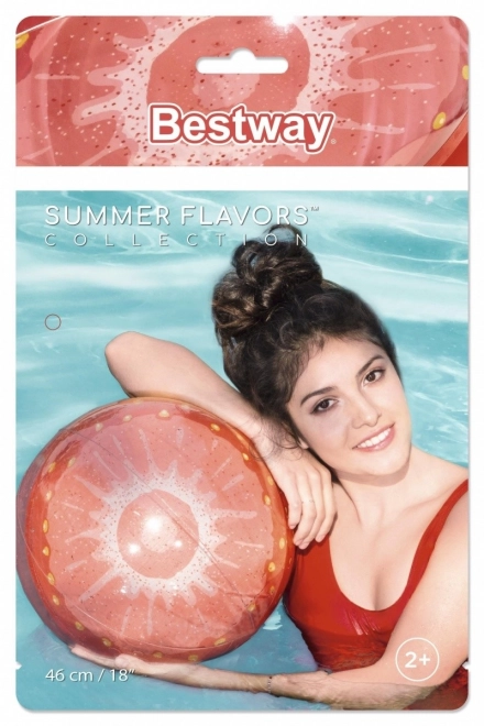 Pallone da spiaggia 46cm frutta assortita