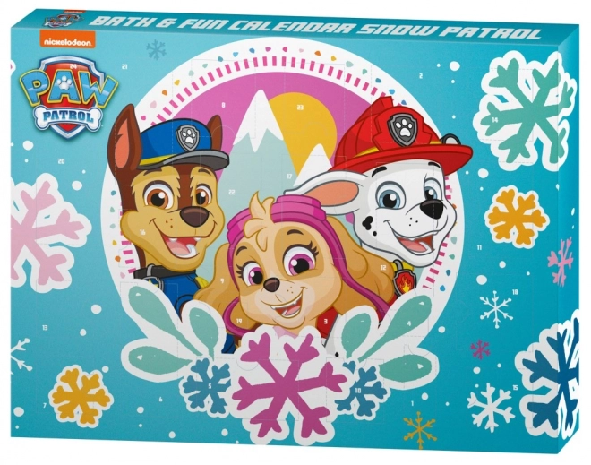 Calendario dell'Avvento PAW Patrol - Pattuglia della Neve