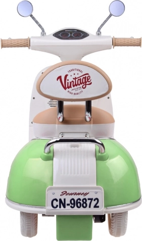Classico monopattino elettrico per bambini arancione – Verde
