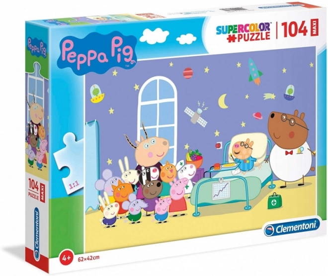 Puzzle Maxi 104 Pezzi Peppa Pig