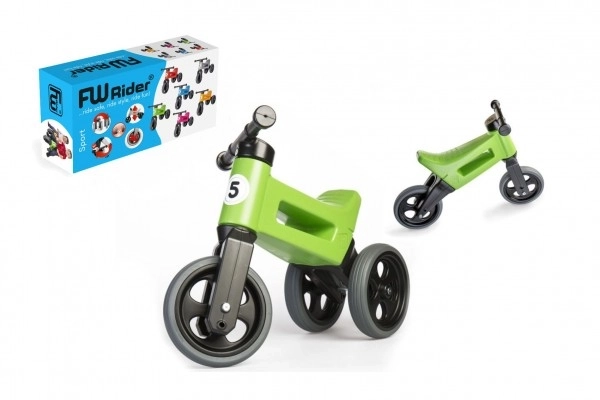 Bicicletta Milan Funny Wheels Rider Sport Rosa 2in1 – Verde