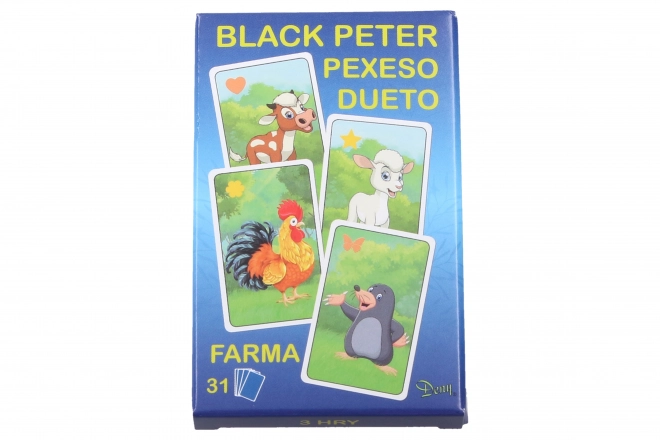 Gioco di carte Černý Petr Fattoria