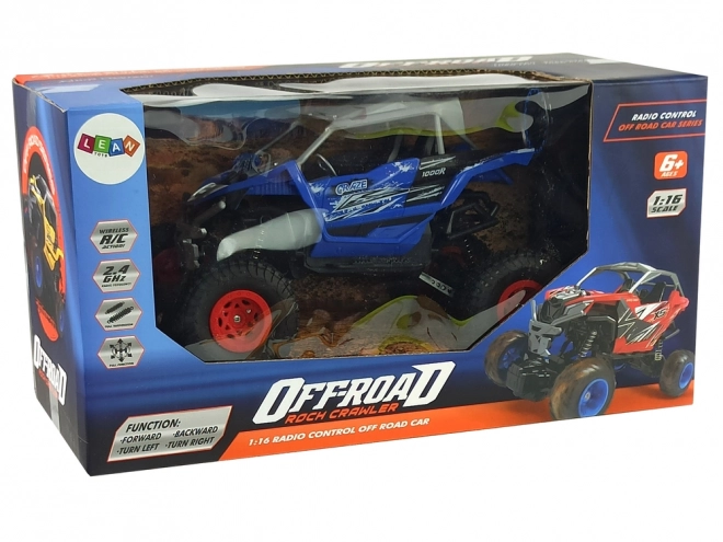 Auto Fuoristrada Radiocomandato 1:16 Blu