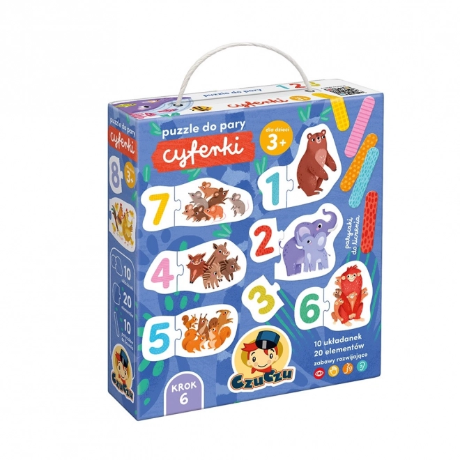 Puzzle a coppie - numeri