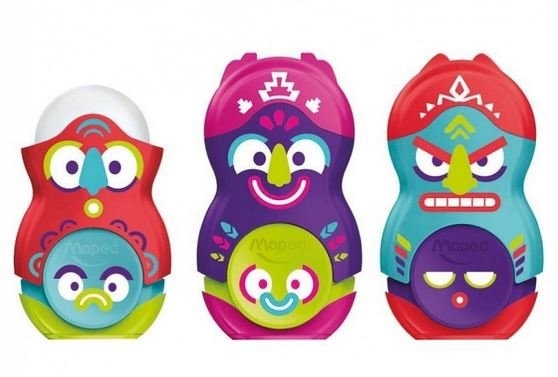 Design giocoso Loopy Totem in assortimento colori