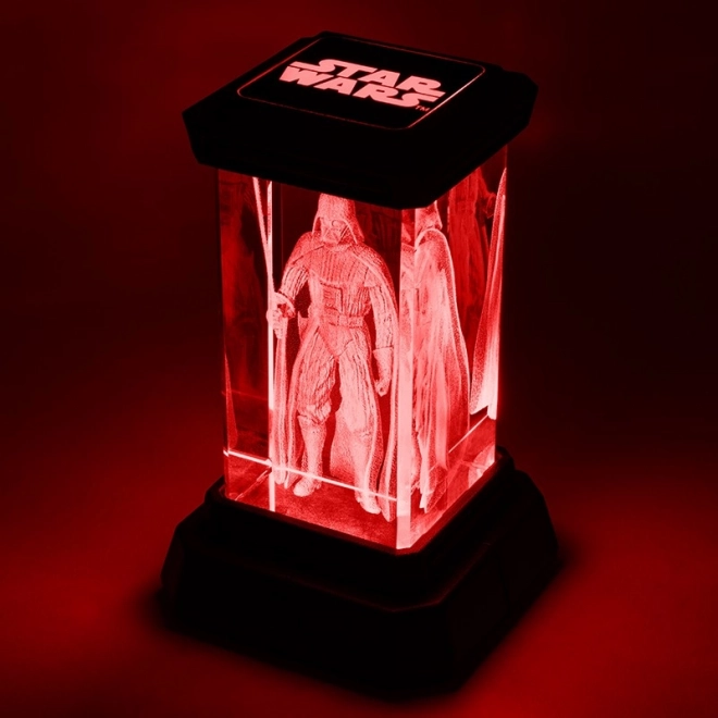 Luce LED Darth Vader olografica