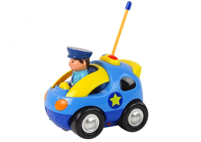 Auto per Bambini Polizia Telecomandata con Luci e Suoni