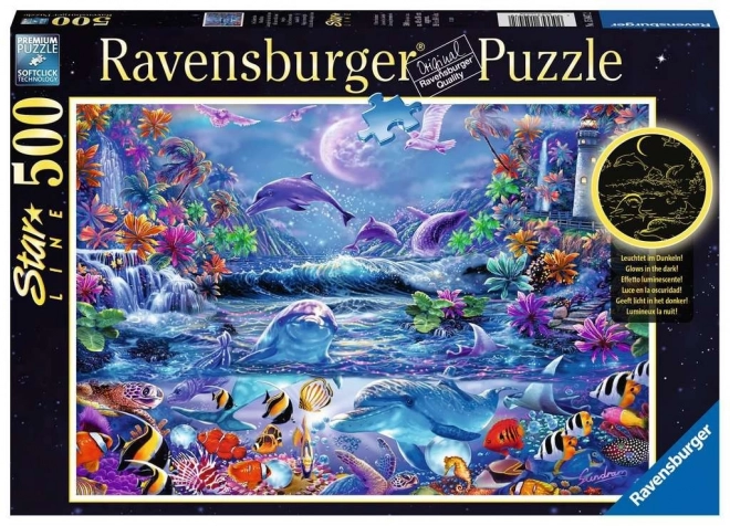 Puzzle brillante Magico Plenilunio 500 pezzi