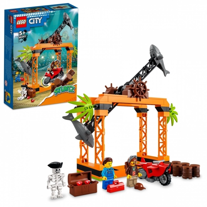 Sfida acrobatica: attacco dello squalo LEGO City