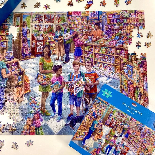 Puzzle Notizie dal villaggio 1000 pezzi