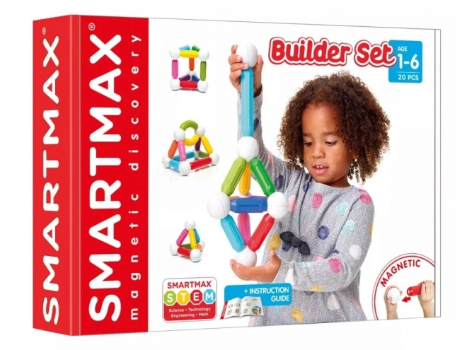 Smartmax - Set Costruzioni Magnetiche 20 Pezzi